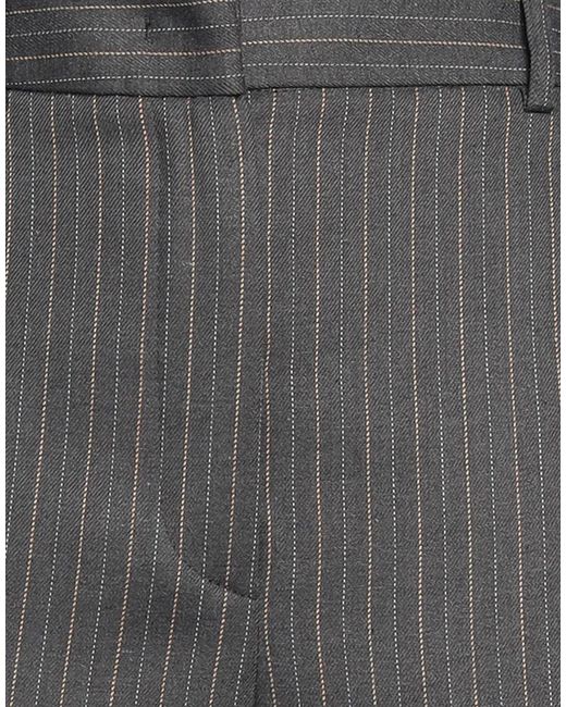 Niu Gray Pants Polyester, Viscose, Virgin Wool, Elastane