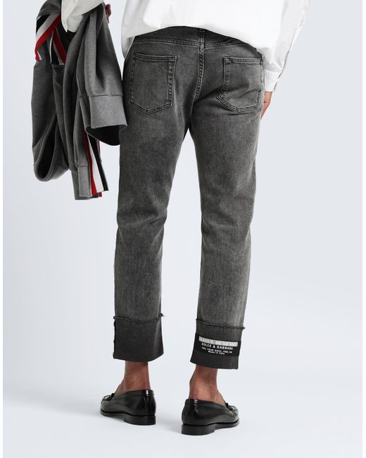 Pantalon en jean Dolce & Gabbana pour homme en coloris Gray