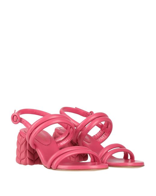 Sandali di Gianvito Rossi in Pink