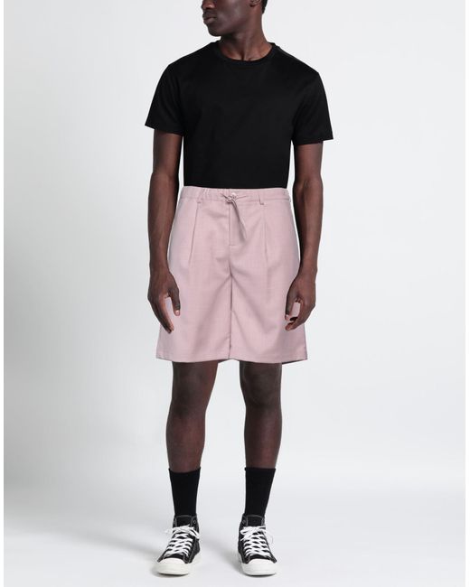Daniele Alessandrini Pink Shorts & Bermuda Shorts for men