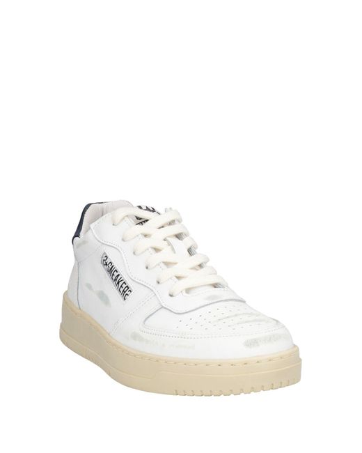 2 Star White Sneakers Leather