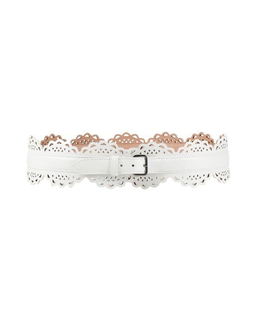 Cinturón Alaïa de color White