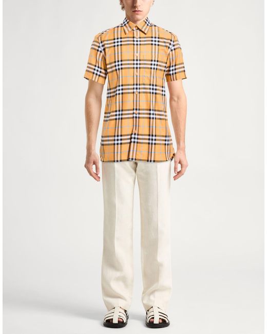 Burberry Metallic Shirts for men