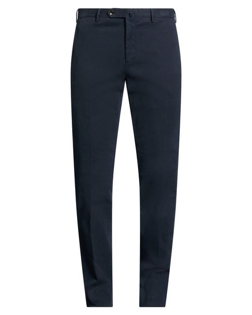 PT Torino Blue Pants Cotton, Elastane for men