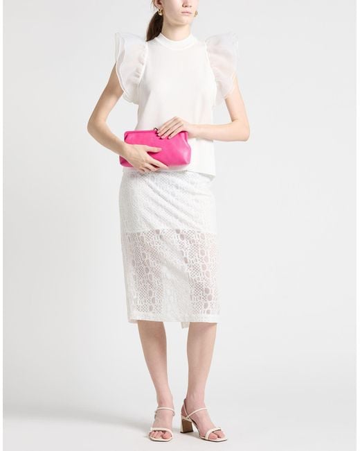 Karl Lagerfeld White Jumper
