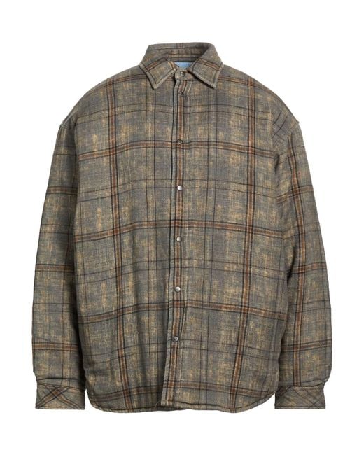 DIESEL Gray Jacket Cotton for men