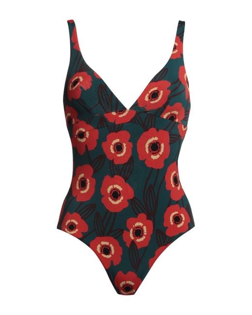 Siyu Red One-piece Swimsuit