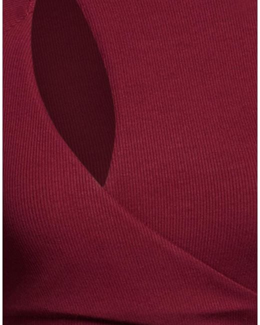 Alix Red Top Modal, Elastane