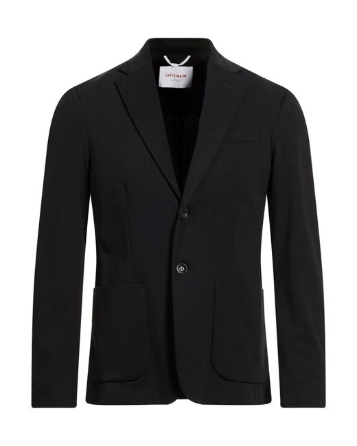 Officina 36 Black Blazers for men