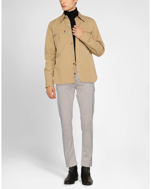 Tramarossa Gray Pants Cotton, Polyester, Elastane for men