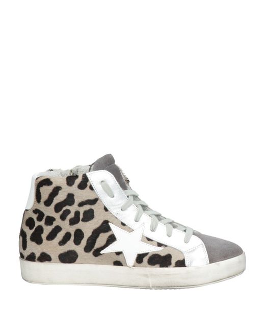 Meline Gray Sneakers Leather