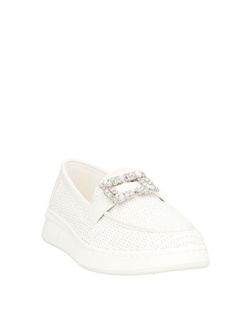 Laura Biagiotti White Loafer