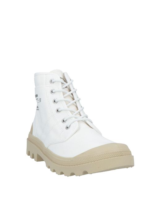 Palladium White Ankle Boots for men