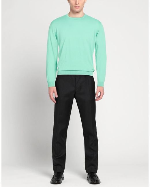 FILIPPO DE LAURENTIIS Green Sweaters for men