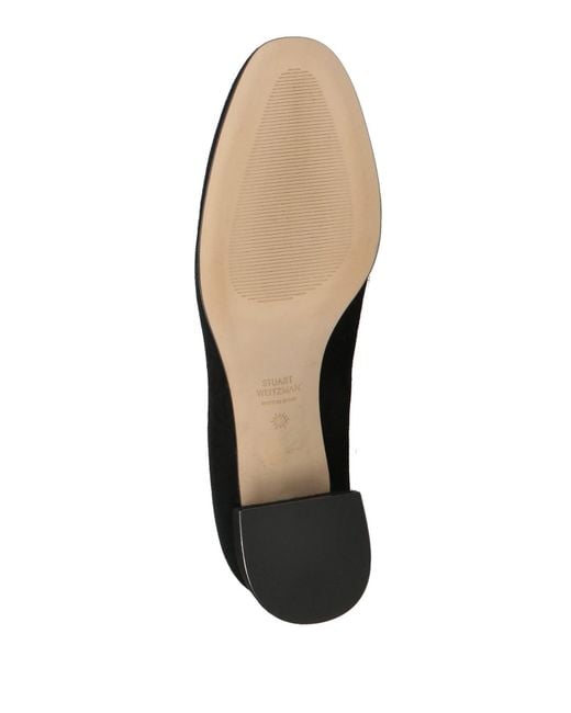 Stuart Weitzman Black Loafers Leather