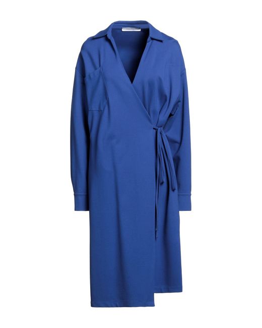 EMMA & GAIA Blue Midi Dress