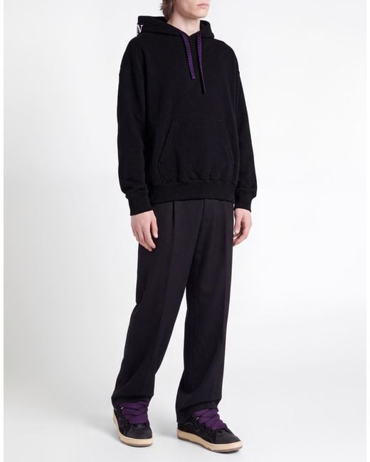 Lanvin Blue Sweatshirt Cotton for men