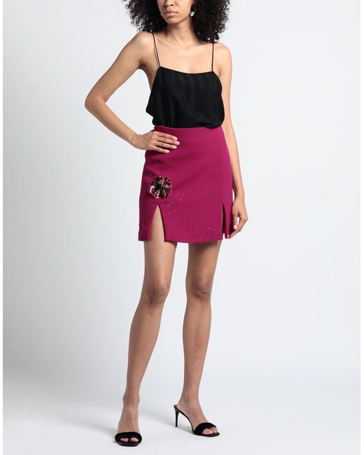 Art Dealer Pink Mini Skirt