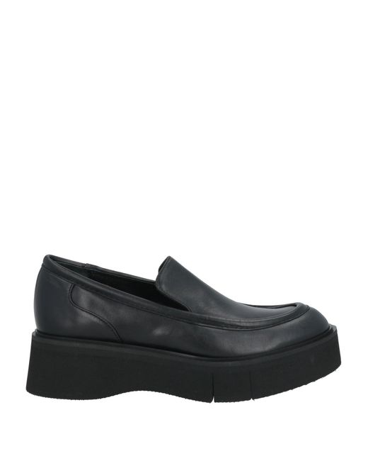 Paloma Barceló Black Loafers Leather