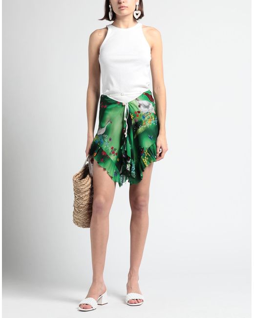Cormio Green Mini Skirt