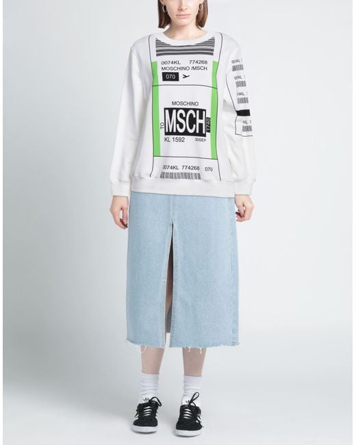 Moschino Gray Sweatshirt