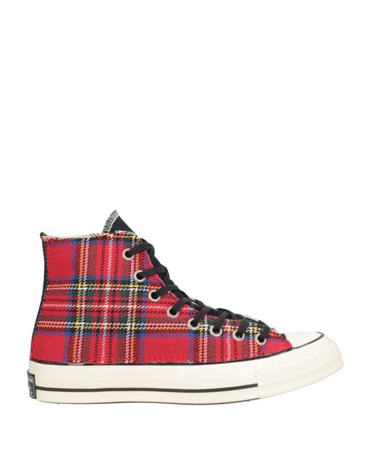 Converse Red Trainers