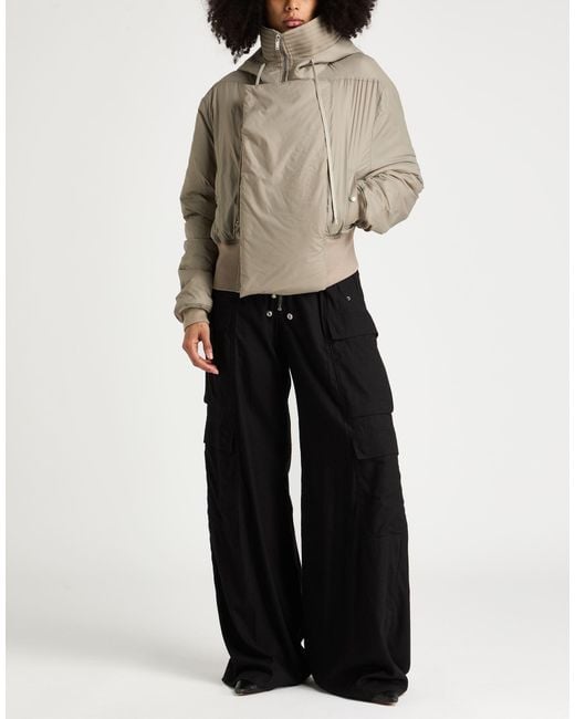 Rick Owens Natural Jacket Polyamide, Cotton, Elastane