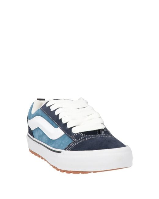 Vans Blue Sneakers Leather for men