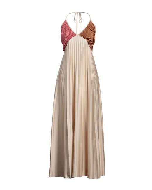 Kaos Natural Maxi Dress Polyester