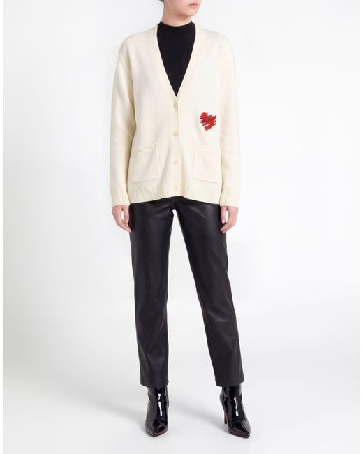 Karl Lagerfeld White Cardigan