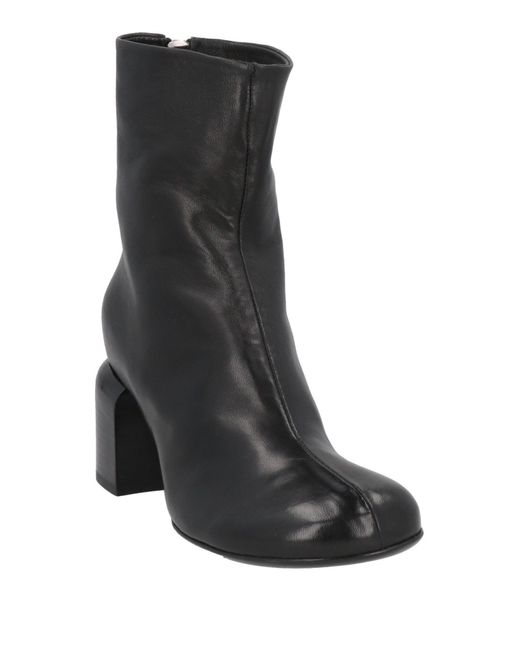 Officine Creative Black Ankle Boots