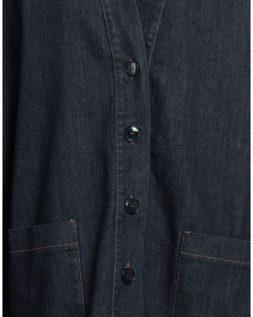 Barena Blue Blazer Cotton