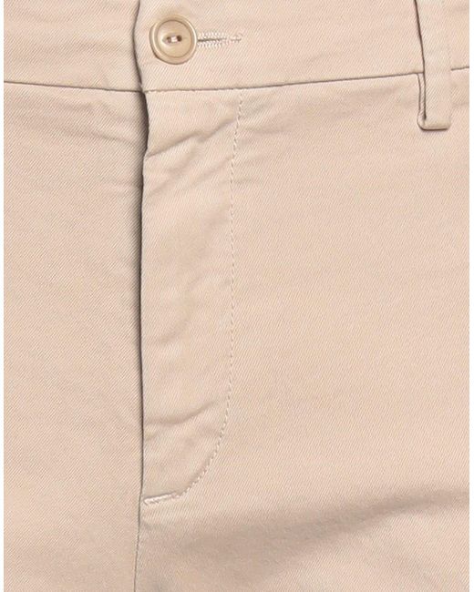 Mp Massimo Piombo Natural Trouser for men