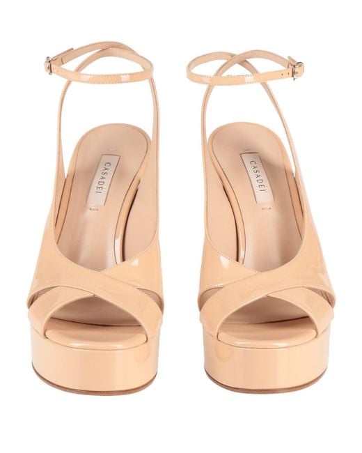 Casadei Natural Sandals