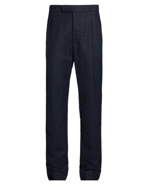 Thom Browne Blue Pants Wool for men