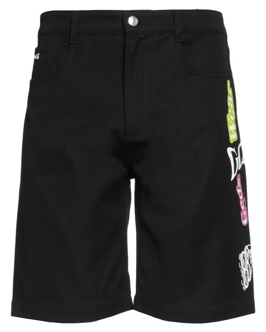 Gcds Black Shorts & Bermuda Shorts for men