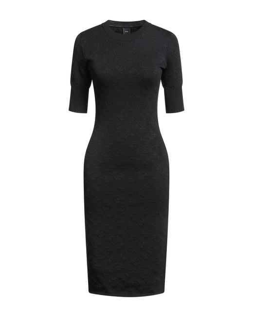 Pinko Black Midi Dress
