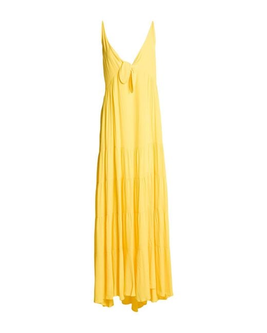 Miss Bikini Yellow Maxi Dress