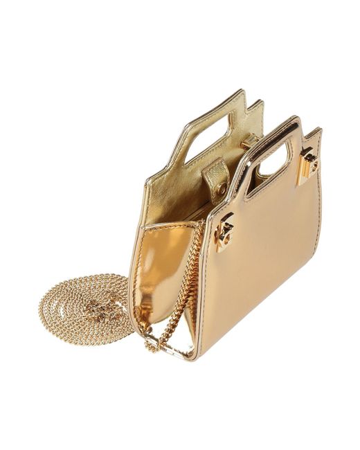 Ferragamo Metallic Handbags