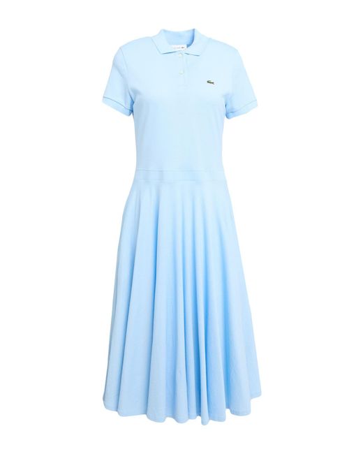 Lacoste Blue Midi Dress