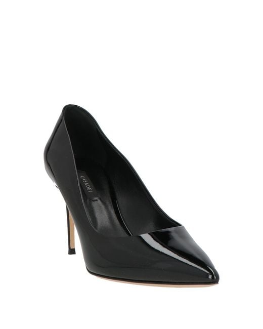 Casadei Black Pumps Leather