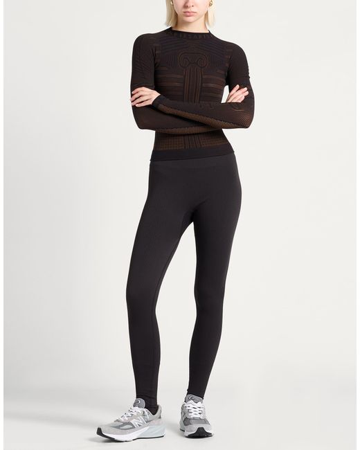 Aries Black Dark T-Shirt Nylon, Polyester, Elastane