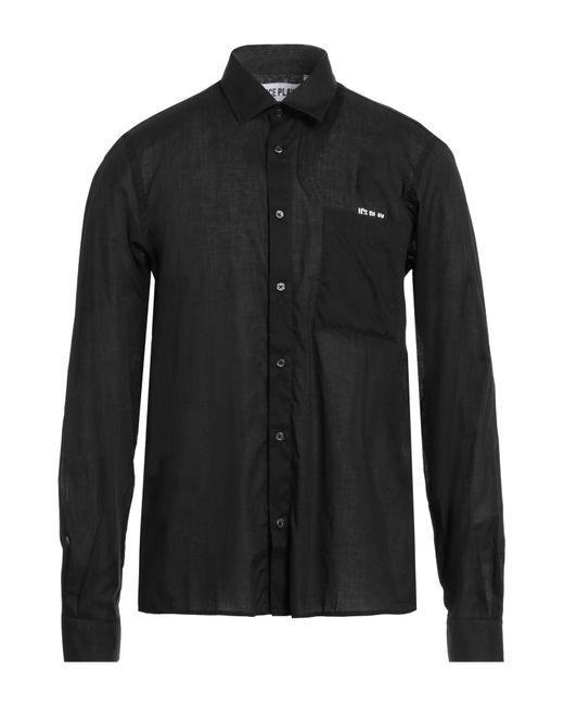 Camicia di Ice Play in Black da Uomo