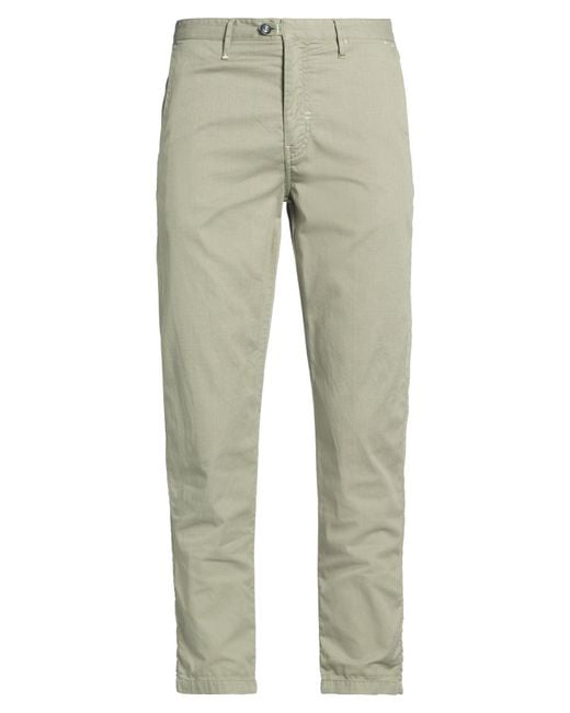 Berna Green Pants Cotton, Polyester, Elastane for men