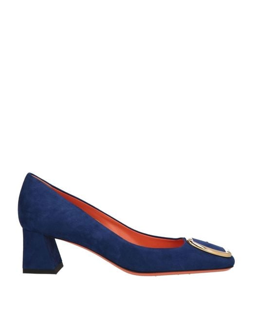 Santoni Blue Pumps