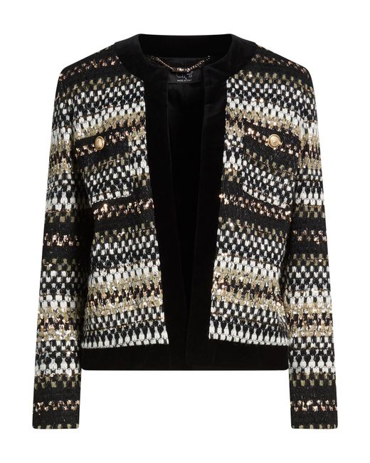 Clips Black Jacket Polyester, Cotton