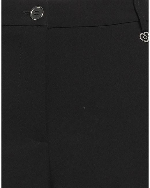 Please Black Pants Polyester, Elastane