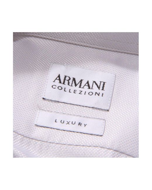 Chemise Armani Jeans pour homme en coloris Gray