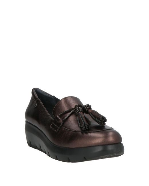 Stonefly Brown Loafers Synthetic Fibers