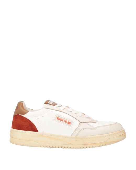 Back 70 White Sneakers for men